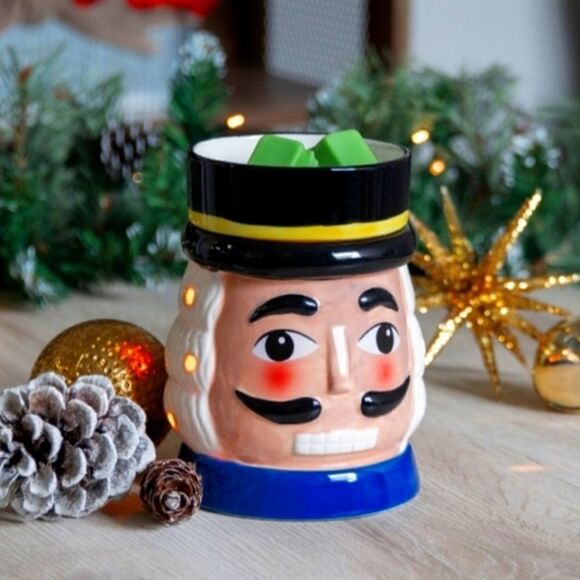 Nutcracker Candle Wax Warmer NIB - Picture 1 of 6